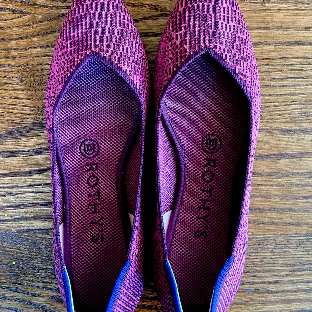 MINT CONDITION Rothy’s “The Point” Flat